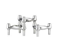 STOFF Nagel STOFF Nagel BMF candle holder 3-pack Chrome