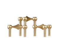 STOFF Nagel STOFF Nagel candle sticks 3-pack Brushed brass