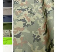 Stoffbook Black/Green/Brown 300D Cordura Nylon/100% Oxford Coated Fabric Camouflage/Military Print Fabric