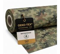Stoffbook Black/Green/Brown Camouflage 300D Nylon Cordura Light Fabric 300G Fabrics, E270