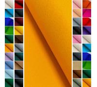 StoffBook E377 Gold Yellow Sturdy Craft Felt Pocket Felt Fabric 4 mm - 100 cm Fabrics