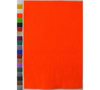 StoffBook Neon orange 2MM THICK UNIVERSAL FELT PLATE CA.20CM X 30CM FABRIC MATERIAL, d323