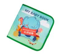 Stoffbücher - baby bücher aus weichem stoff | Knisterbuch zum Anfassen und Fühlen, Kau- und ßspielzeug für Kleinkinder, interaktives Lernspielzeug für Mädchen von 0-3 Jahren