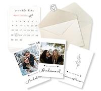 STOFINITY 11 Bridesmaid Proposal Gifts - 8 Will You Be My Bridesmaid Cards, 2 Maid of Honor Proposals, 1 Matron of Honor Card