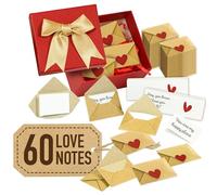 STOFINITY Long Distance Relationship Gifts For Him - I Love You Gifts For Him Her, Mini Love Notes Card For Couples, 6 Months Anniversary Boyfriend Gift, Romantic Gift For Boyfriend Long Distance