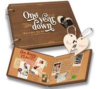 Stofinitygift 1-Year Boyfriend Dating Ideas, Paper for Him, 1-Year Anniversary Scrapbook