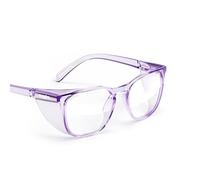 Stoggles Square Z87.1 Certified Polycarbonate Safety Glasses, Scratch & Shatter-Proof, Blue-Light & UV Blocking Lens, Top & Side Shields, Anti-Fog Dip Coated, Durable, Protective & Stylish Eyewear