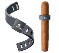StogieStay Magnetic Silicone Stogie Holder - Fits 34-70 Ring Gauge - Weather-Proof Outdoor Clip for Golf Carts & Metal Surfaces for Golfers, BBQ Lovers, Camping & Fishing Fans