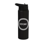Stoic Ancient Greek Roman Philosophy Stainless Steel Insulated Water Bottle