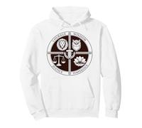 Stoic Four Virtues Courage Wisdom Justice Temperance Pullover Hoodie