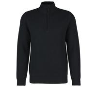 Stoic - Heavy MerinoKnit MMXX.Rutvik Half Zip - Merino jumper size L, black