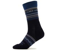 Stoic - Kid's Merino Everyday Sheep Socks - Merino socks size 35-38, black/blue