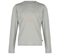 Stoic - Kid's Merino155 LaholmSt. Print L/S - Merino shirt size 116, grey