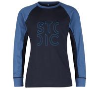 Stoic - Kid's Merino180 BengtSt. L/S - Merino base layer size 128, blue