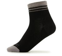 Stoic - Merino-Tencel Summer Quarter Socks - Sports socks size 42-44, black