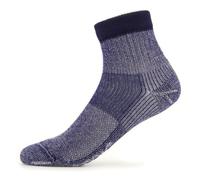 Stoic - Merino Wool Cushion Light Quarter Socks - Walking socks size 36-38, blue
