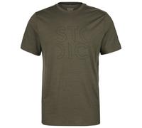 Stoic - Merino180 BengtSt. T-Shirt - Merino shirt size L, brown