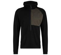 Stoic - Merino260 StadjanSt. 3/4 Zip w. Hood - Merino hoodie size S, black