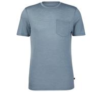 Stoic - MerinoChill MMXX. Göteborg Pocket Tee - Merino shirt size 4XL, grey