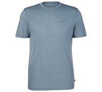 Stoic - MerinoChill MMXX. Göteborg Print Tee - Merino shirt size XL, grey