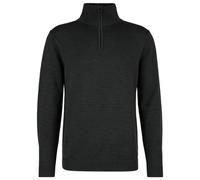 Stoic - MerinoKnit MMXX.Kniva Half Zip - Merino jumper size 3XL, black