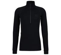Stoic - MerinoMesh150 SadjemSt. L/S Half Zip - Merino base layer size S, black