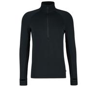 Stoic - MerinoSoft245 TuleboSt. Half Zip - Merino shirt size XL, black