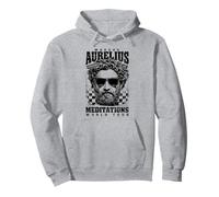 Stoic Philosoper Quote Motivational Stoicism Marcus Aurelius Pullover Hoodie