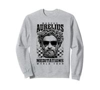 Stoic Philosoper Quote Motivational Stoicism Marcus Aurelius Sweatshirt