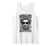 Stoic Philosoper Quote Motivational Stoicism Marcus Aurelius Tank Top