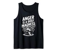 Stoic Philosoper Quote Motivational Stoicism Seneca Design Tank Top
