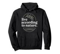 Stoic Philosoper Quote Motivational Stoicism Zeno of Citium Pullover Hoodie