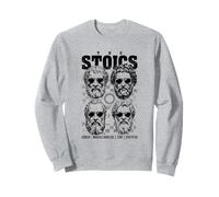 Stoic Philosopers Quote Philosophy Motivational Stoicism Sweatshirt