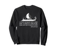 Stoic Philosophy Classical Greek Stoicism Epictetus Quote Sweatshirt