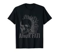 Stoic Philosophy Gray Hellenistic Stoicism Amor Fati T-Shirt