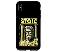 Stoic Philosophy Vintage Book Cover Stoicism Philosopher Case for iPhone XS Max