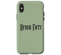 Stoic Quote Amor Fati - Marcus Aurelius Julius Caesar Seneca Case for iPhone X/XS