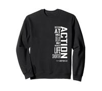 Stoic Seneca Reminder: Action, Begin at Once, Life Is Short Sweatshirt