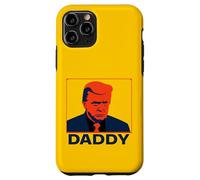 Stoic Trump Pop Art Portrait with “Daddy” Caption Case for iPhone 11 Pro