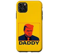 Stoic Trump Pop Art Portrait with “Daddy” Caption Case for iPhone 11 Pro Max