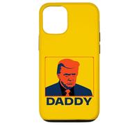 Stoic Trump Pop Art Portrait with “Daddy” Caption Case for iPhone 12/12 Pro