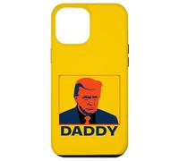 Stoic Trump Pop Art Portrait with “Daddy” Caption Case for iPhone 12 Pro Max
