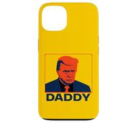 Stoic Trump Pop Art Portrait with “Daddy” Caption Case for iPhone 13