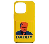 Stoic Trump Pop Art Portrait with “Daddy” Caption Case for iPhone 13 Pro