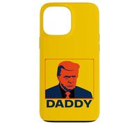 Stoic Trump Pop Art Portrait with “Daddy” Caption Case for iPhone 13 Pro Max