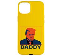 Stoic Trump Pop Art Portrait with “Daddy” Caption Case for iPhone 15 Plus