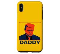 Stoic Trump Pop Art Portrait with “Daddy” Caption Case for iPhone XS Max