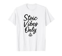 Stoic Vibes Only - Calm Mind Strong Spirit T-Shirt