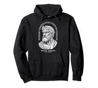 Stoic Virtues Marcus Aurelius Stone Temple Stoicism Pullover Hoodie