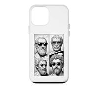 Stoic Virtues Wisdom Temperance Justice Courage Comic Case for iPhone 12 mini